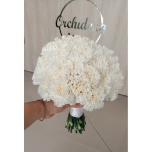 Весільний букет з гвоздики Еквадор