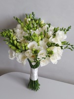 Весільний букет фрезія